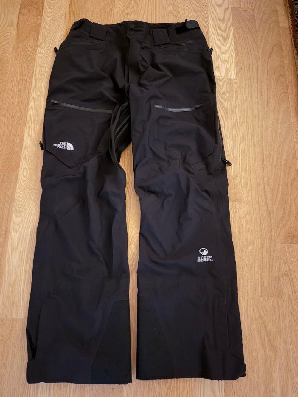 Mens The North Face Snow Pants Black Steep Series Gore-Tex